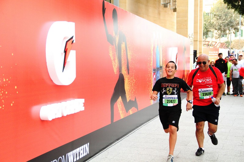 Gatorade at Beirut Marathon 2016